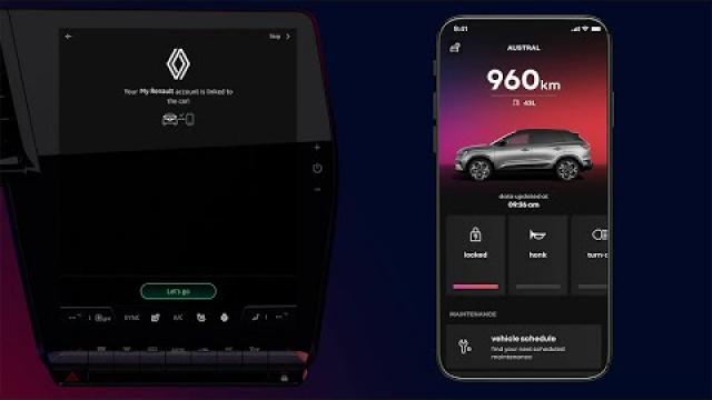 sincronizar a sua conta My Renault com o seu veículo